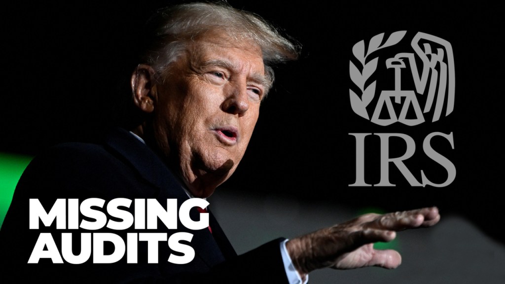 IRS failed to perform required audits of Trump’s tax returns